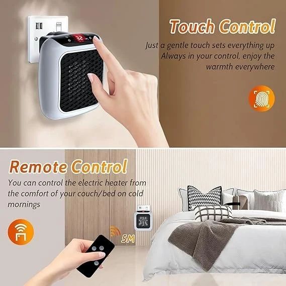 Portable Handy Heater with Remote!